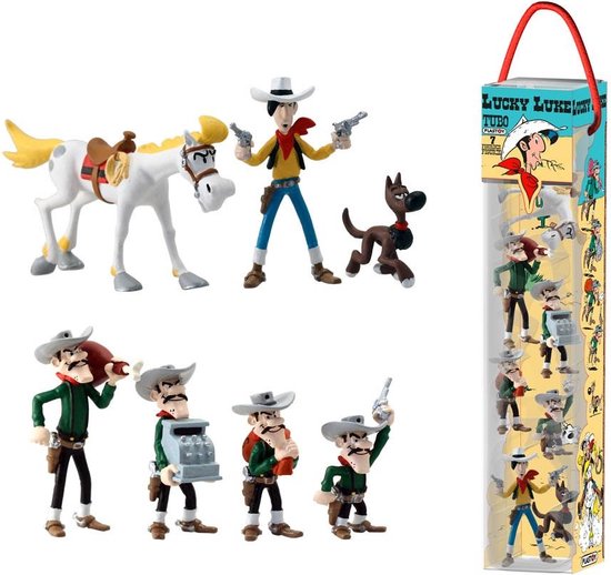Statuette Les Dalton à cheval LMZ Collectibles Alban Ficat 2017 Lucky Luke Morris – La Marque Zone