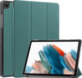 Tri-Fold Book Case met Wake/Sleep - Geschikt voor Samsung Galaxy Tab A9 Hoesje - Groen