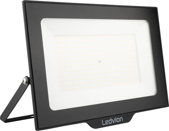 Foto: Ledvion led breedstraler incl 0 5m kabel 200 watt osram led breedstraler 6000k breedstraler 24000 lumen werklamp outdoor breedstraler ip65 waterdicht breedstraler met snelkoppeling