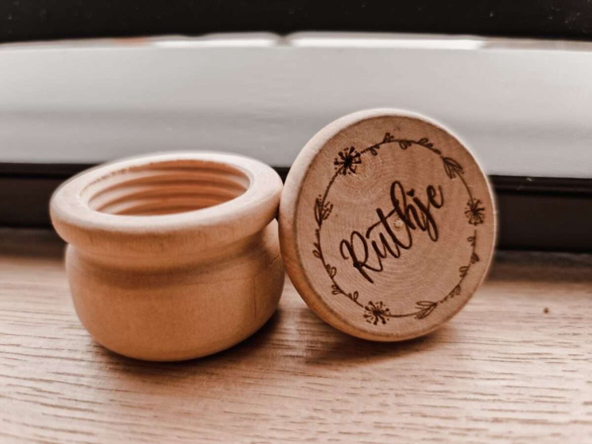 Tandenherinneringsdoos, Tandenfeedoos - Houten baby-aandenkendoos voor tand - Aandenken cadeau voor jongen of meisje, tandencontainer voor verjaardag babyshower, tandbesparing Itrimaka