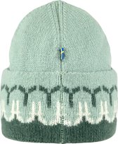 FJALLRAVEN Ovik path knit bonnet vert - chapeau unisexe