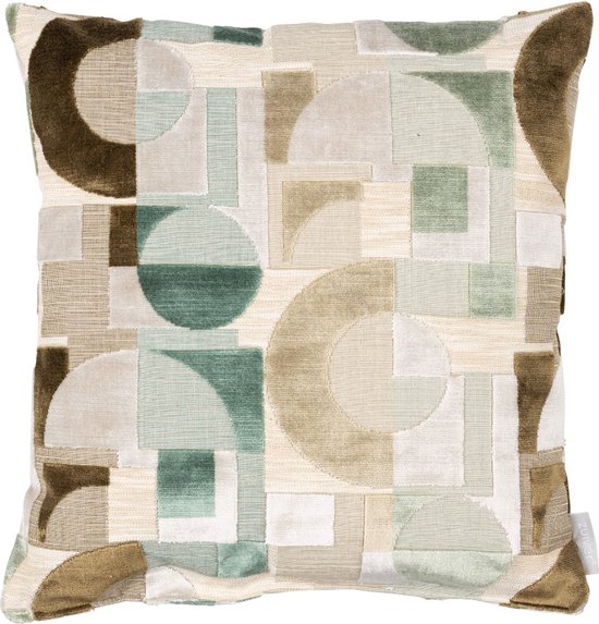 Zuiver Festive Coussin olive 45x45