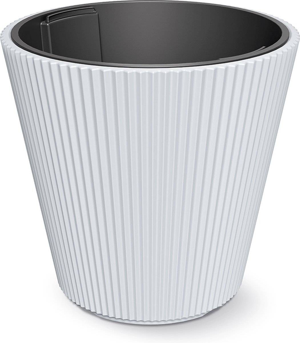 Bloempot Rond Milly 47cm WIT Prosperplast