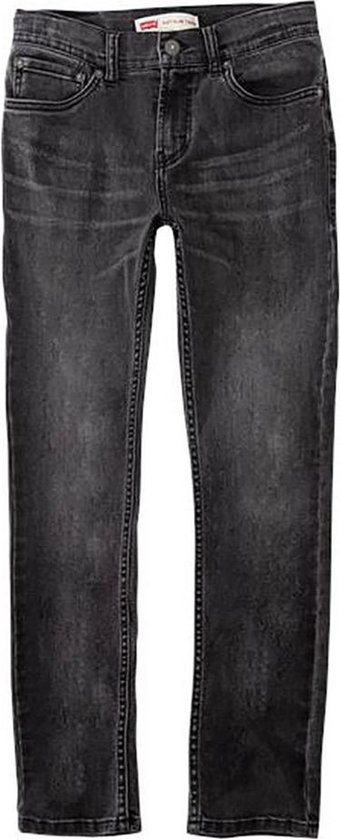 Levi's 512 slim jeans donkergrijs denim