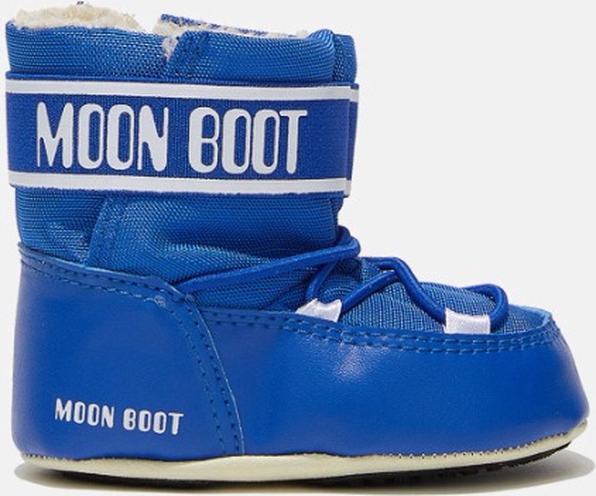 MOON BOOT Moonboot Kids MB Crib Nylon Electric Blue BLAUW 21/22 - Moon Boot
