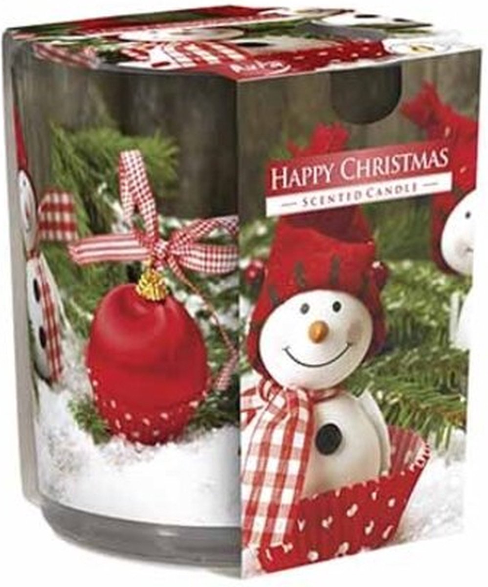 Cosy & Trendy Geurkaars in glas - Happy Christmas