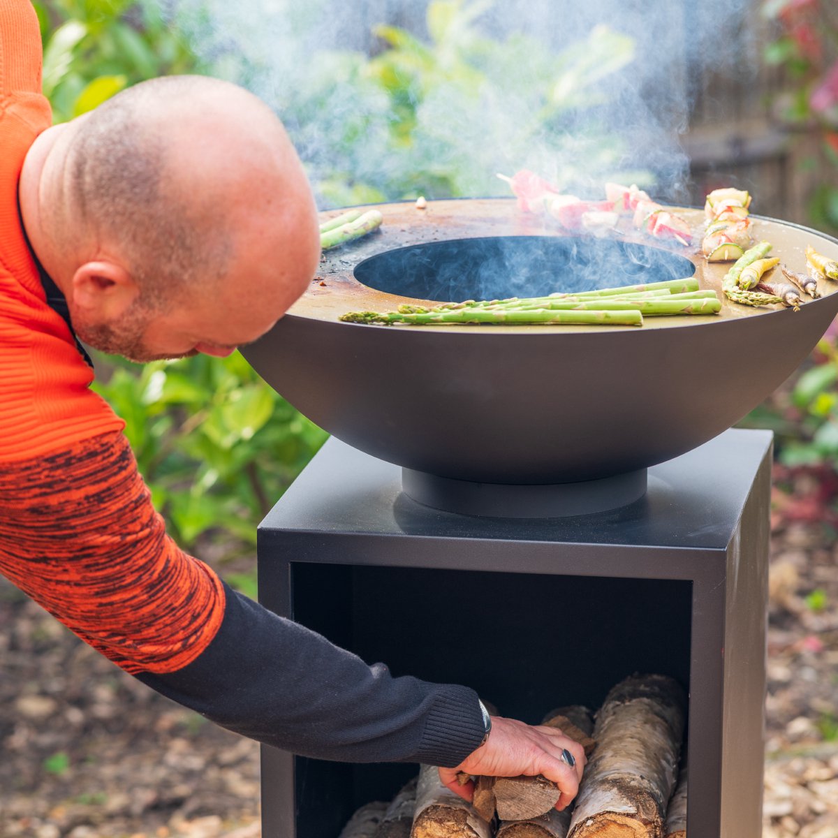 RedFire Onyx Classic Vuurschaal BBQ - Ø 60 cm - Zwart