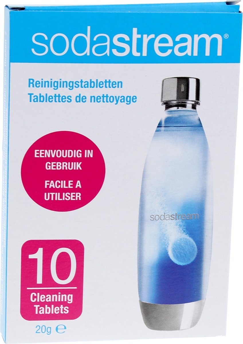 SodaStream 30061954 Tablette de nettoyage Carbonator Accessoires pour  carbonateur | bol