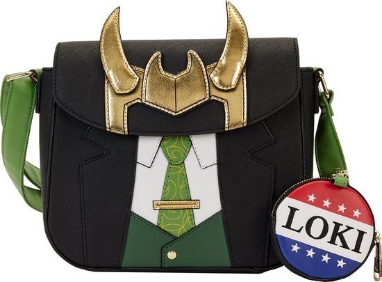Marvel Loungefly Sac bandoulière Loki pour le président