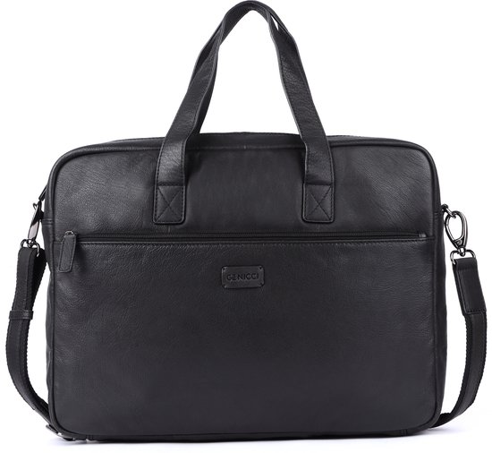 Laptoptas Burkely Leren Laptoptas 17 Inch Fundamentals Vintage Taylor Bruin 266 260647