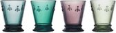 La Rochère Abeille - Waterglas - Assorti kleur - 26 cl - Set van 4