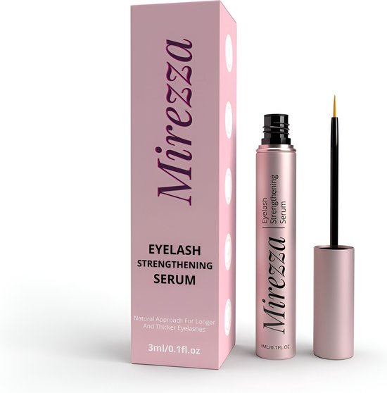 Foto: Mirezza wimperserum lash en brow serum extra krachtig stimuleert wimper groei natuurlijke lash lift 3 ml