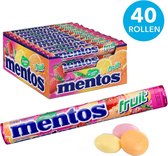 Mentos - Fruitsmaak - 38 gram - 40 rollen