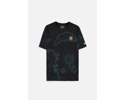 World Of Warcraft Azeroth Map Heren T-shirt - zwart - S