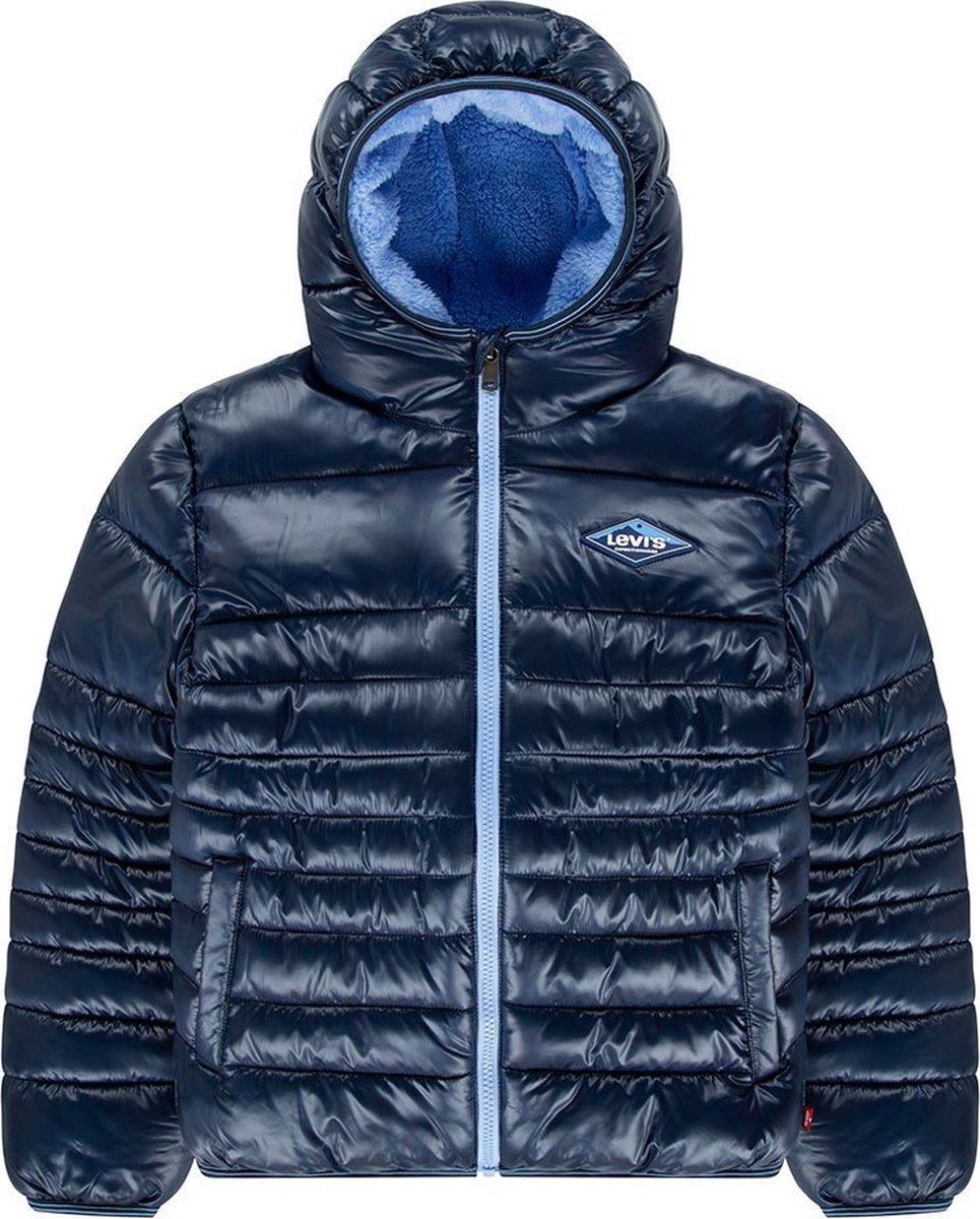 Levi´s ® Kids Sherpa Lined Doudoune 14 Years Jongens Jurkje Blues