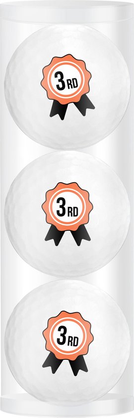 Cadeaux de golf-3 Balles de golf 3ème prix-Cadeau de golf-Gadget de Balles  de golf