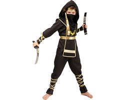 foto van Ninja kostuum jongens - 7 tot 9 jaar (maat 128)