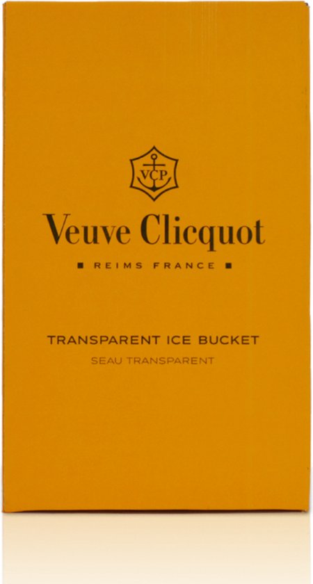 Veuve Clicquot Rich - Ice cooler - Champagnekoeler - Transparant - Veuve Clicquot