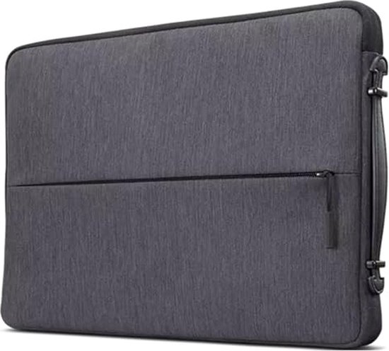 Lenovo 14-Inch Laptop Urban Sleeve Case - Spatwater bestendige Hoes - Travel Case - 14 Inch - Corner bump - Houtskool Grijs - Lenovo