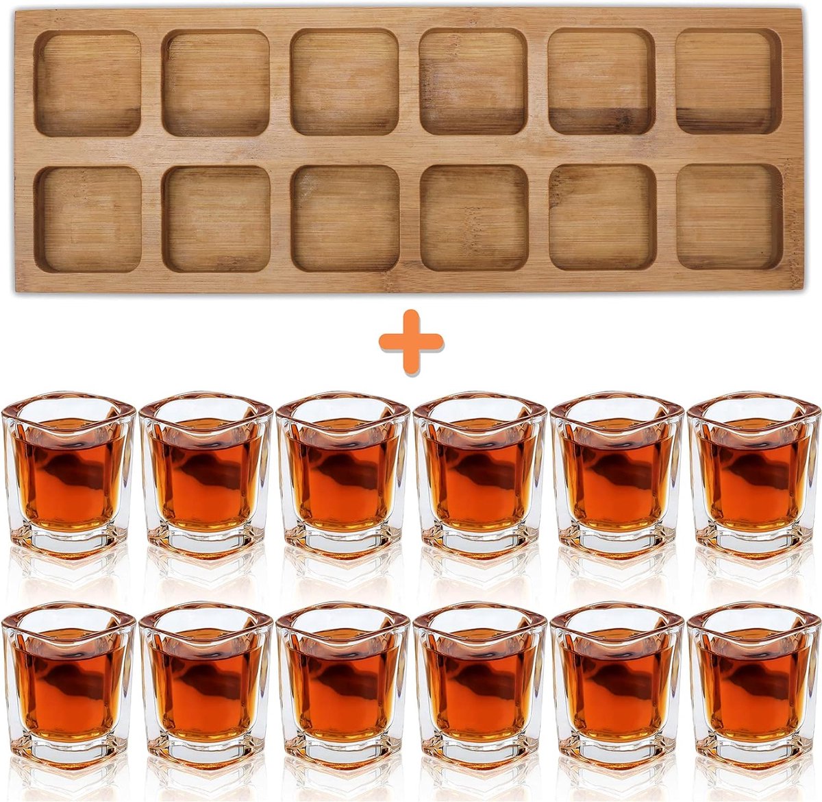 Lot De 4 Verres à Shot, Verre A Shooter Verres à Liqueur Verre A Rhum Verre  A Vodka Verre A Whisky Verres à Shot En Cristal Tasse Forme De CrâNe Verre  25ml /