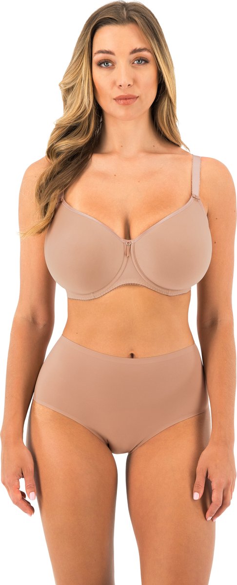 Fantasie REBECCA ESSENTIALS UW MOULDED SPACER BRA 38 DD Dames Beha - Café au lait - Maat 85E