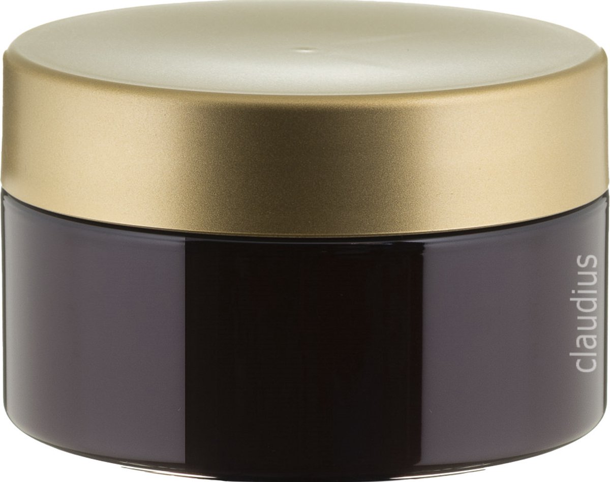 Scrubzout Hammam Herbal - 300 gram - Amber bruine pot met luxe gouden deksel - Hydraterende Lichaamsscrub