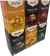 Yogi Tea Lucky Chai - 6 paquets x17 sachets de thé