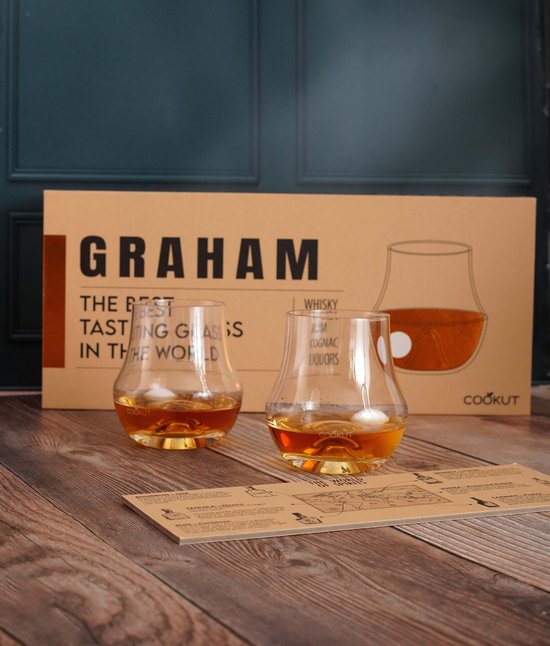 Cookut Graham degustatieglas - Set van 2 | bol