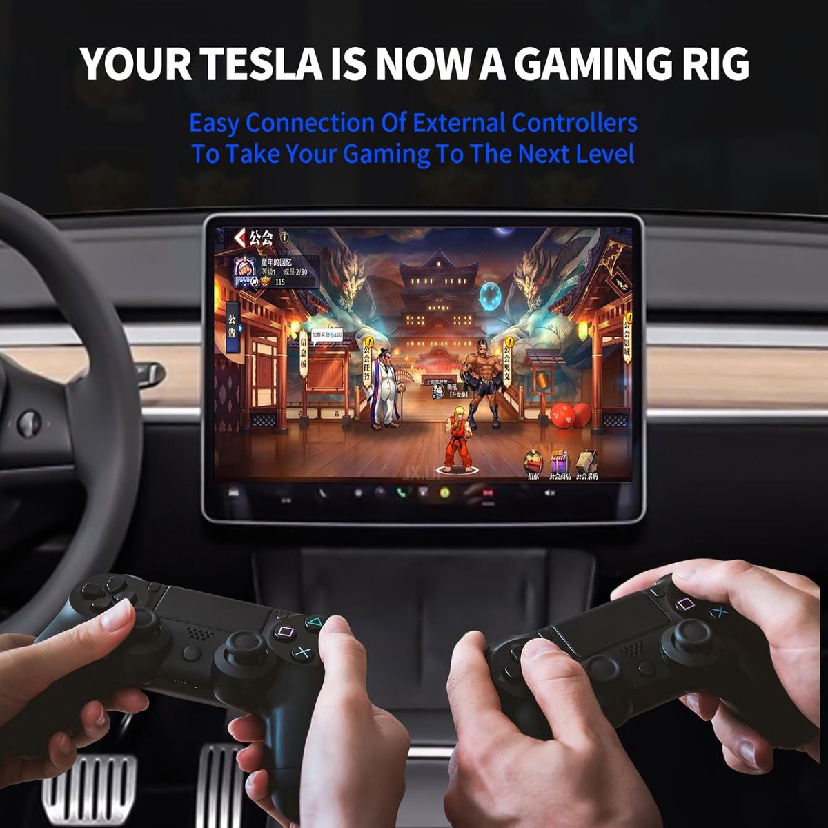 Chargeur sans fil AIMTYD pour Tesla modèle 3 (entre juin et octobre  2020)/modèle Y 2020, double chargeur de téléphone sans fil accessoires de  console centrale intérieure de voiture (ne convient pas au