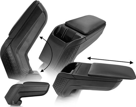 Accoudoir 2008 RATI ARMSTER 3 Accoudoir PEUGEOT 208 2012-2019 [noir,cuir Végétalien Accoudoir 208 Peugeot