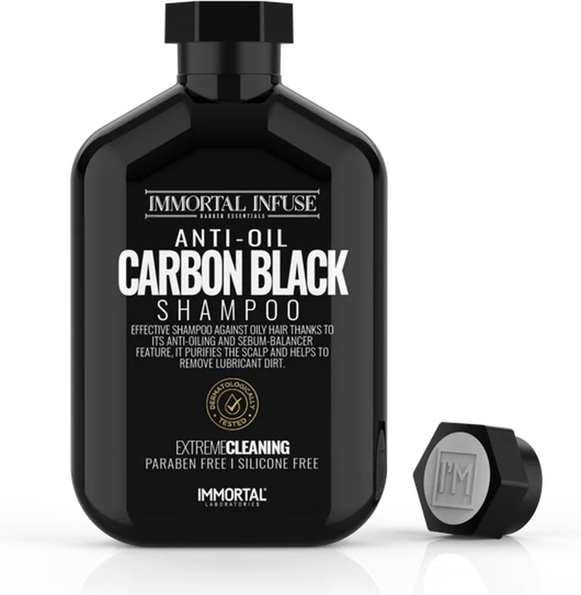 Immortal Infuse - Exclusive - Carbon Black Anti Oil Shampoo 500 ml