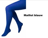 Maillot blauw mt.L/XL - Piet maillot zwart Sinterklaas feest winter thema feest festival fun