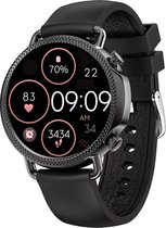 Royal Supplies Q37 - Smartwatch- Smartwatch Dames - Screenprotector - Zwart