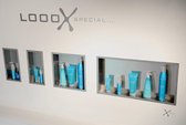 Looox BoX nis - 60x30x7cm - inbouw - RVS