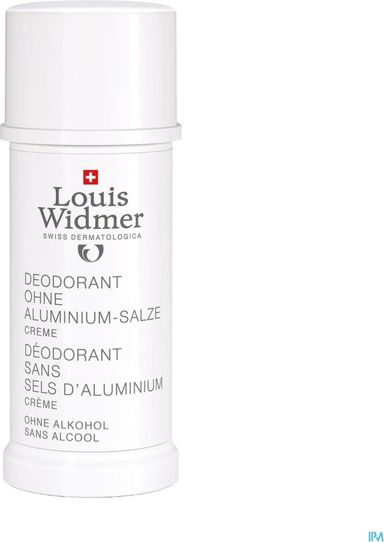 Widmer Deo Creme Zonder Aluminium N/parf 40ml