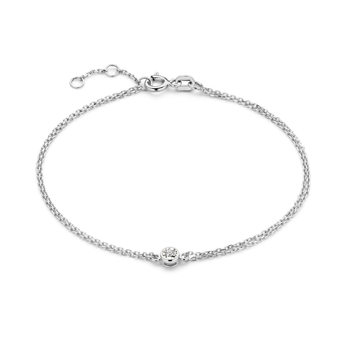 Isabel Bernard De la Paix Dames Armband Goud - Witgoud