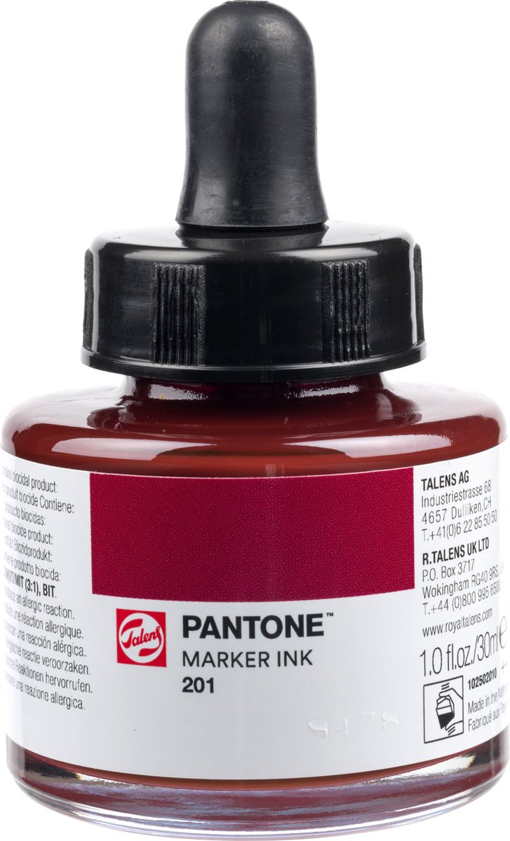 Talens | Pantone marker inkt 30 ml 201