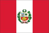 VlagDirect - Peruaanse vlag - Peru vlag - 90 x 150 cm