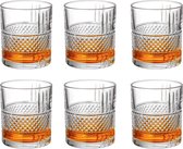 Whiskyglazenset, 6 stuks 300 ml / 10 oz Schotse glazen, Bourbon glazen voor cocktails Stijlvolle waterglazen Sapglaasjes Drinkglazen (B)