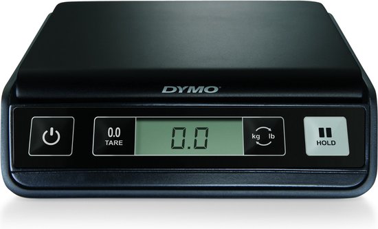 DYMO digitale postweegschalen | tot 2 kg capaciteit | 20 cm x 20 cm pakket- en verzendweegschaal - DYMO