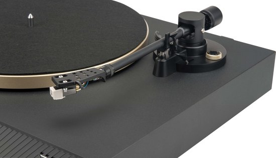 JBL Spinner - Bluetooth Platenspeler - Draaitafel voor Vinyl LP - Met Phono Voorversterker - 33/45 RPM - Aluminium Design - Goud — afbeelding 5