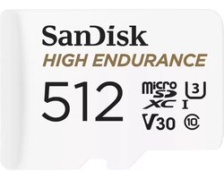 SANDISK High Endurance - MicroSD Geheugenkaart - 512GB