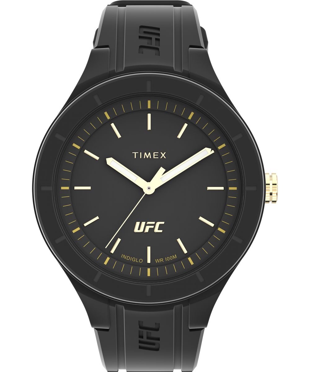Timex UFC Shogun TW2V56900 Horloge - Siliconen - Zwart - Ø 38 mm