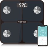 Vonia Weegschaal - Personenweegschaal - Smart - Digitale Weegschaal met Lichaamsanalyse & Vetpercentage - Bluetooth