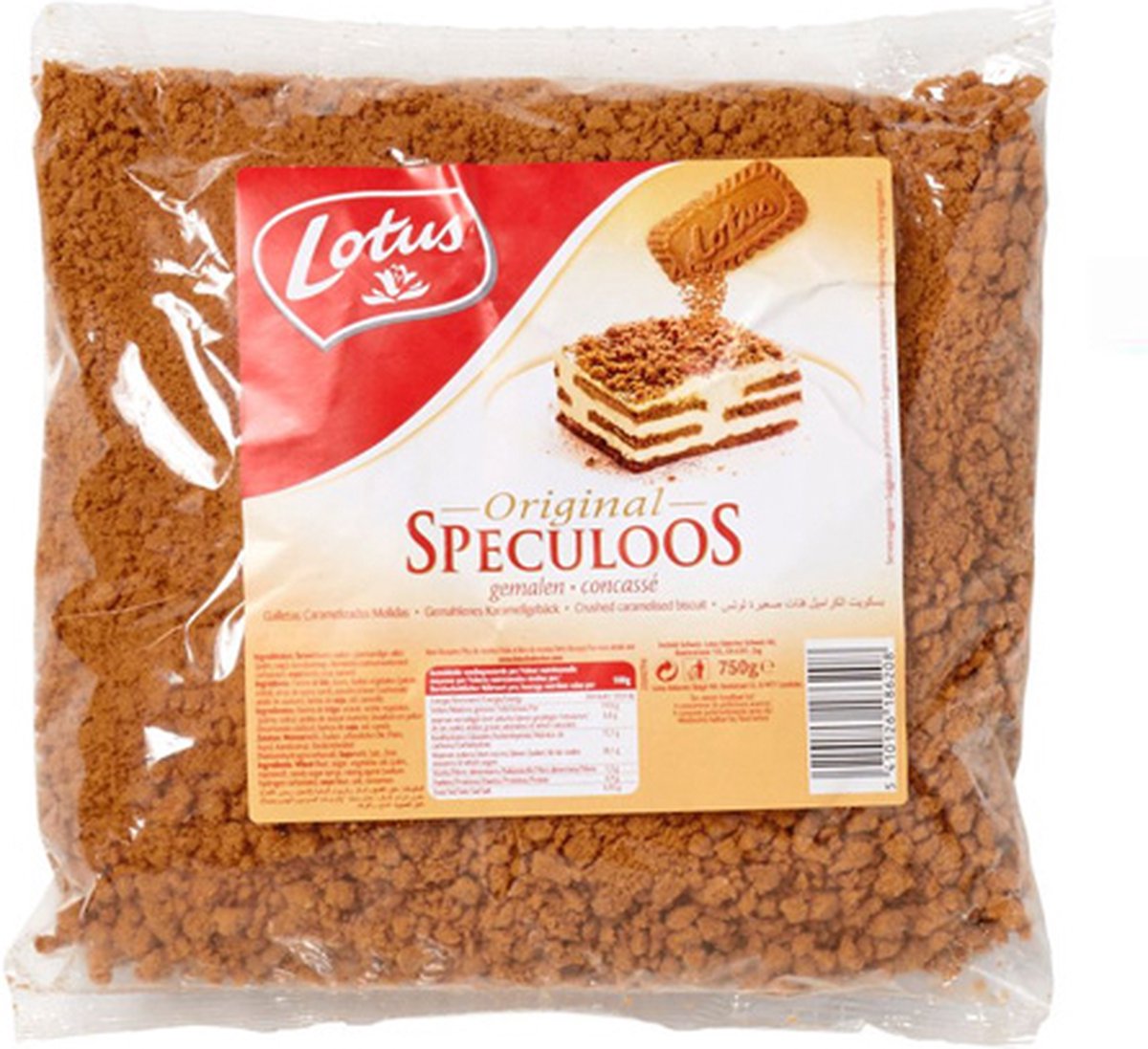 Lotus Biscoff gemalen speculoos (750G)
