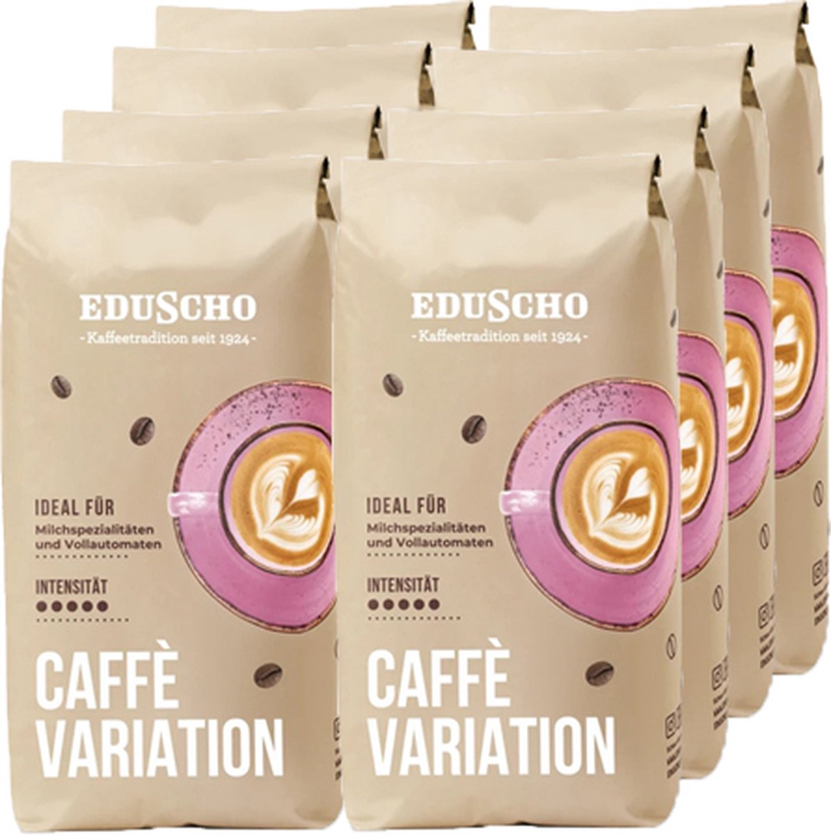 Eduscho - Caffè Variation Bonen - 8x 1kg
