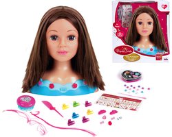 Klein Toys - Make-up kappershoofd Princess Coralie "Mia"