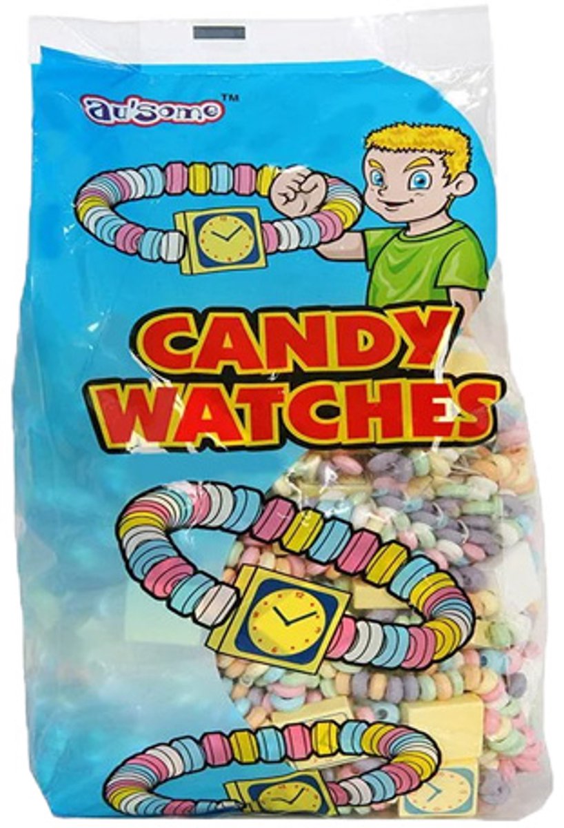 Au'some - Candy Watches (Snoephorloges) - 100 stuks
