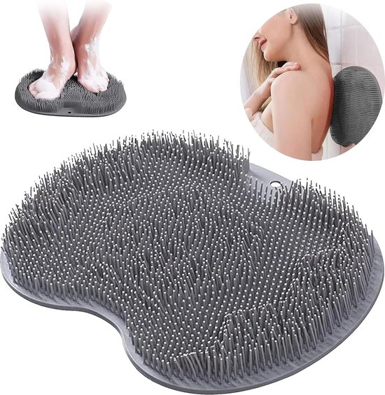 Coussin de massage en silicone antidérapant, brosse à pieds, machine à laver,  masseur