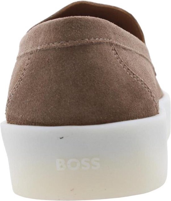 Boss Clay Loafer Lage sneakers - Leren Sneaker - Heren - Beige - Maat 41
